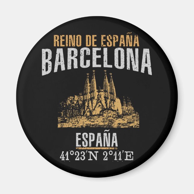 Barcelona Magnet (Framsidan)