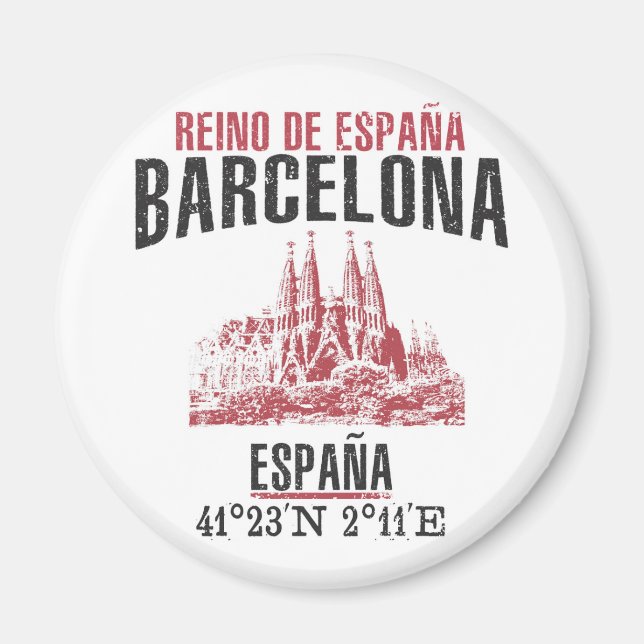 Barcelona Magnet (Framsidan)