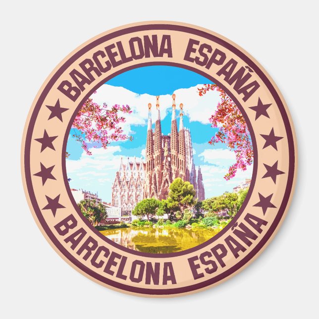 Barcelona Magnet (Framsidan)