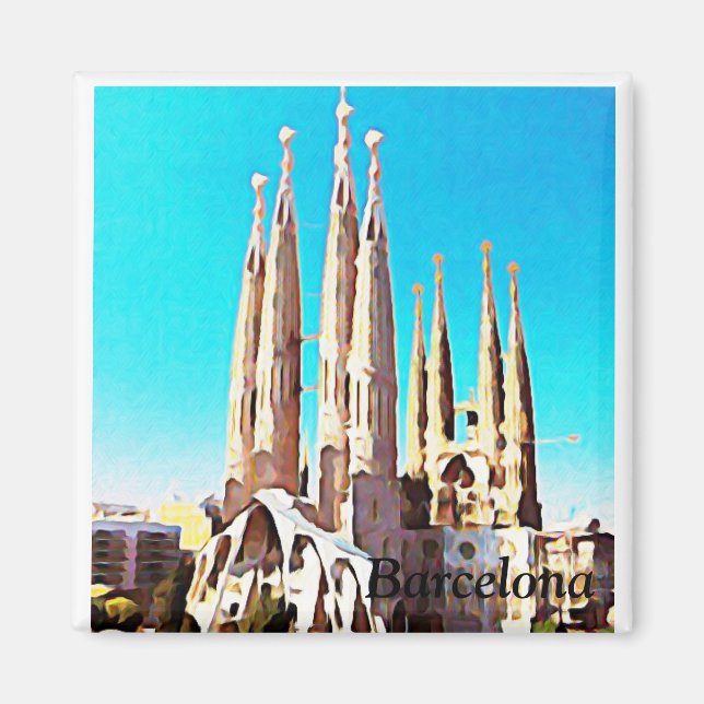 Barcelona Magnet (Framsidan)