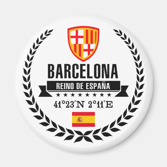 Barcelona Magnet (Framsidan)