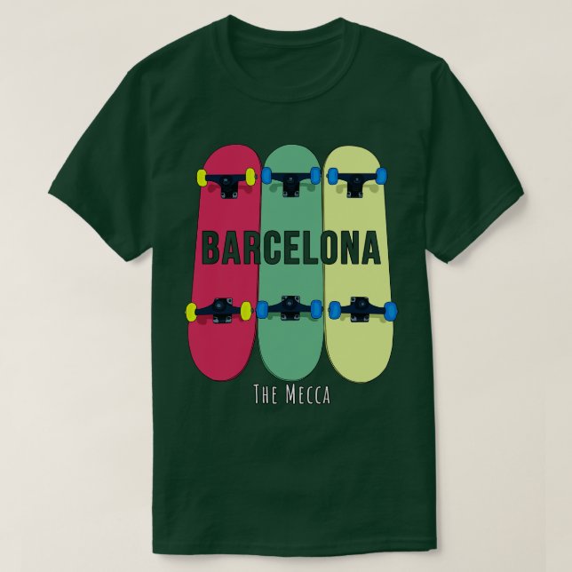 Barcelona Mecca T Shirt (Design framsida)