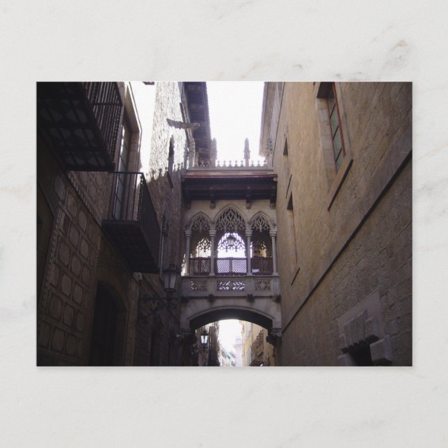 Barcelona överbryggar vykort (Framsida)