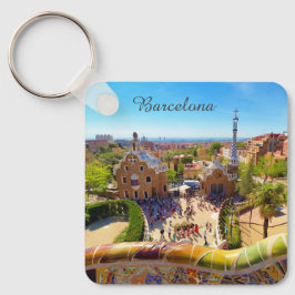 Barcelona, Park Guell Nyckelring