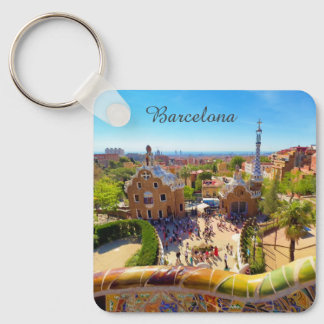 Barcelona, Park Guell Nyckelring