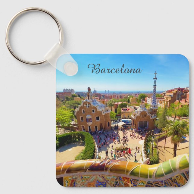 Barcelona, Park Guell Nyckelring (Framsida)