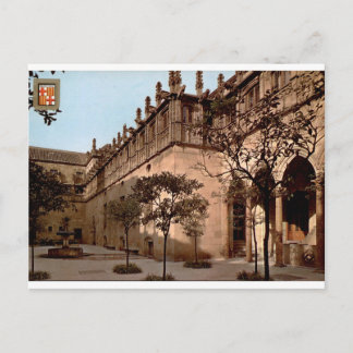 Barcelona Pati dels Tarongers Vintage Innergård Vykort