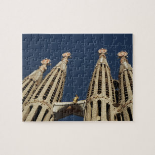 Barcelona Photo Puzzle med Gift Box Pussel