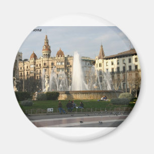 Barcelona--Plaza--Catalunya--[kan.k] .JPG Magnet