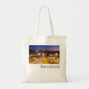 Barcelona Plaza de Espana Catalonia Spain Sunset Tygkasse