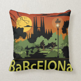 Barcelona Polyester Kastkudde 40 x 40 cm Kudde