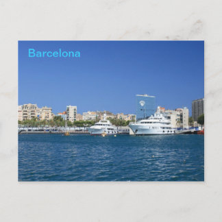 Barcelona Port Vykort
