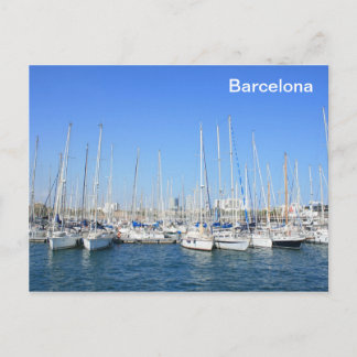 Barcelona Port Vykort
