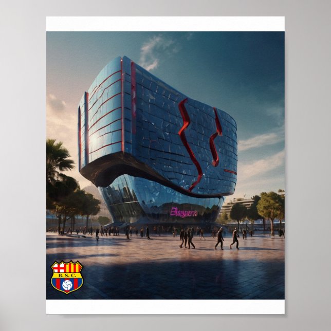 Barcelona Poster (Framsidan)