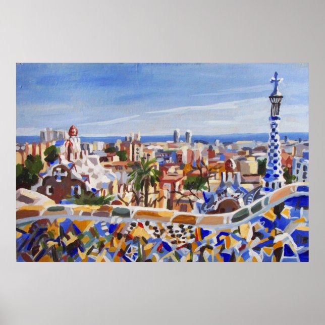 Barcelona Poster (Framsidan)