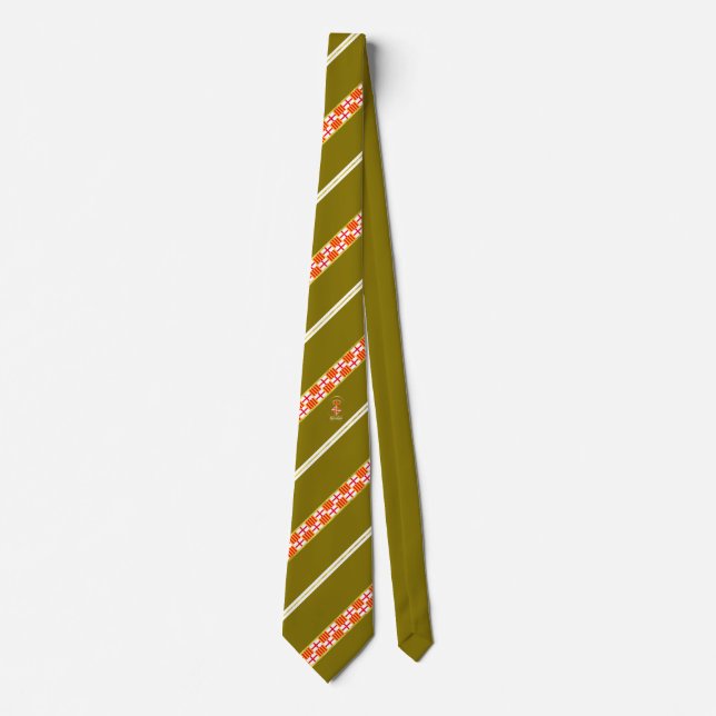 Barcelona randflagga slips (Framsida)