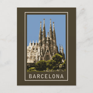 Barcelona Sagrada Familia Vykort