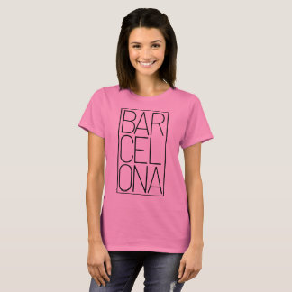 Barcelona Souvenir visiting Catalonia Spain T Shirt