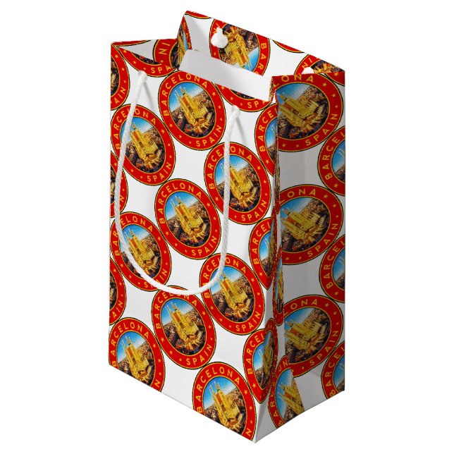 Barcelona, Spain, circle, red (Framsidan Vinklad)