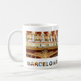 Barcelona Spain Palau de la Musica Catalana Photo Kaffemugg