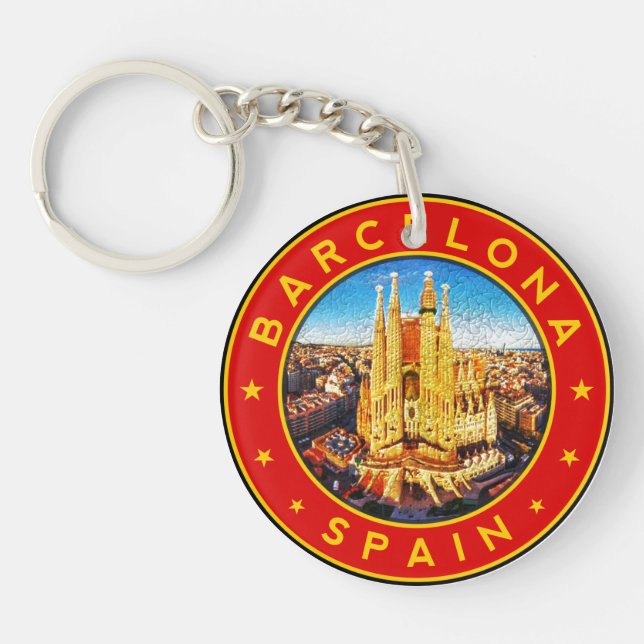 Barcelona Spanien (Framsidan)