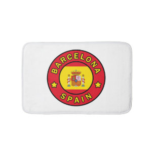 Barcelona Spanien Badrumsmatta