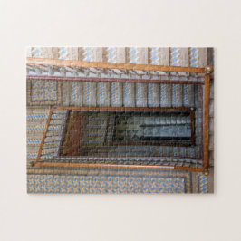 Barcelona, Spanien - Colorful Tile Stairway Puzzle Pussel
