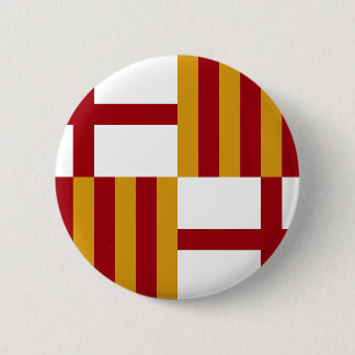 Barcelona (Spanien) flagga Knapp