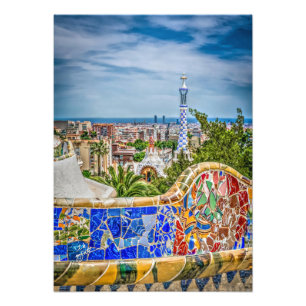 Barcelona Spanien Foto Modern Art