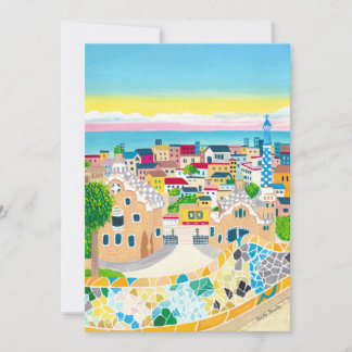 Barcelona Spanien Inbjudningar