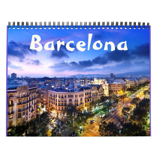 Barcelona - Spanien - Kalender (Omslag)
