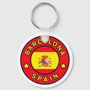 Barcelona Spanien keychain Nyckelring