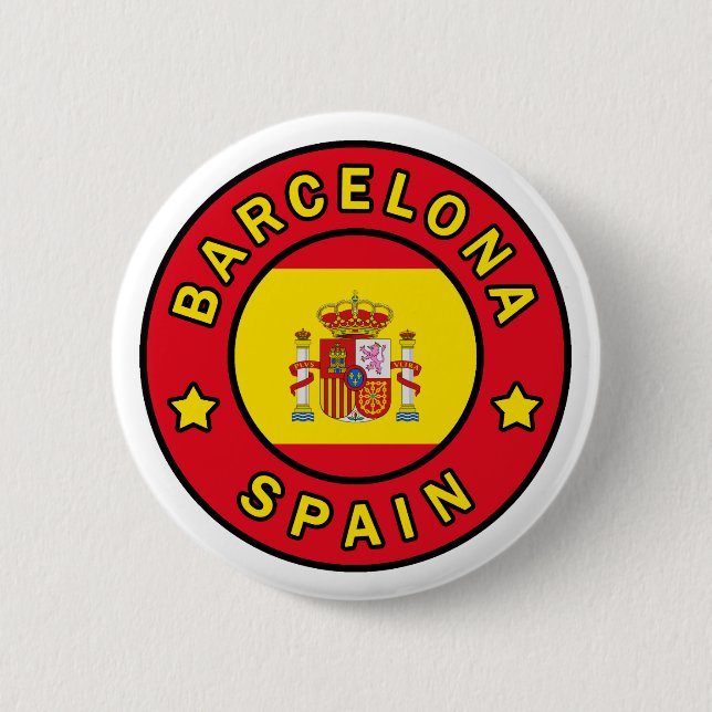 Barcelona Spanien Knapp (Framsida)