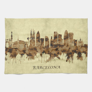 Barcelona - Spanien Kökshandduk