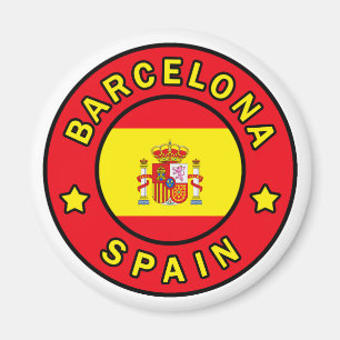 Barcelona Spanien Magnet