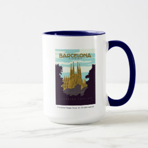 Barcelona, Spanien - Sagrada Familia Mugg