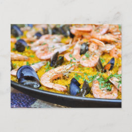 Barcelona Spanien | Spanska Paella Vykort