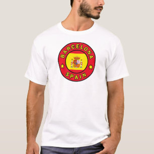 Barcelona Spanien T-shirt