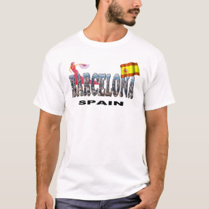 Barcelona Spanien Tee Shirt