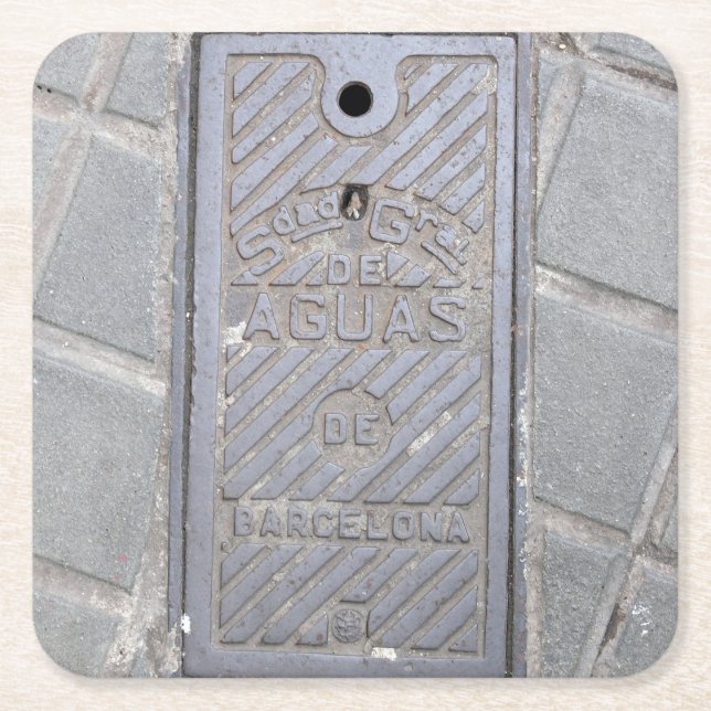 Barcelona, Spanien - verktygslåda - Underlägg (Framsidan)