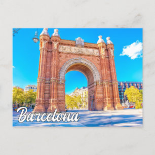 Barcelona, Spanien Vykort
