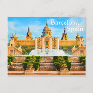 Barcelona Spanien Vykort