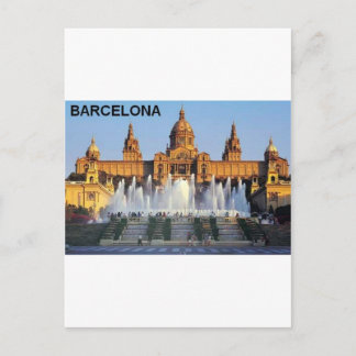 Barcelona Spanien Vykort