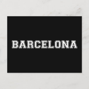 Barcelona Spanien Vykort