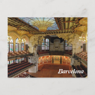 Barcelona Spanien Vykort