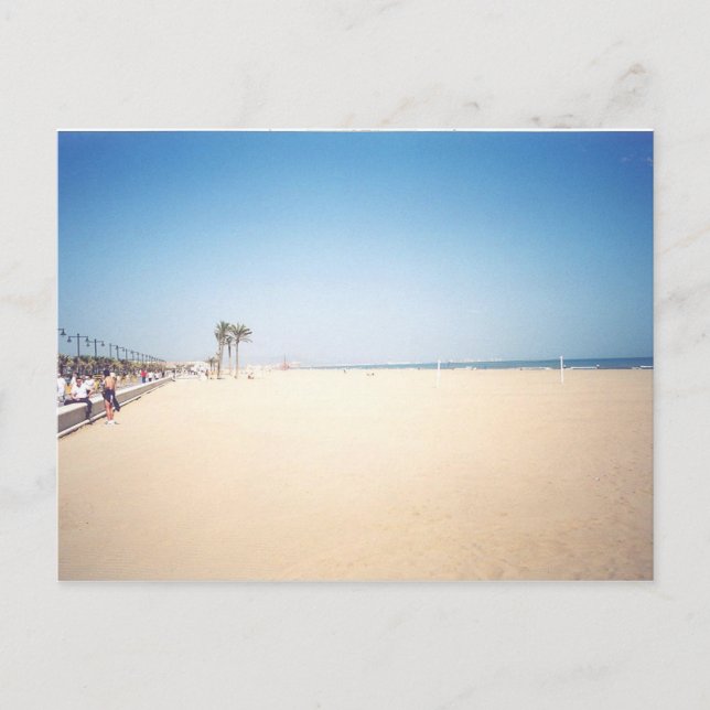 Barcelona Spanien Vykort (Framsida)