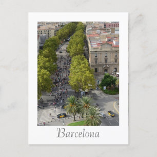 Barcelona Spanien Vykort