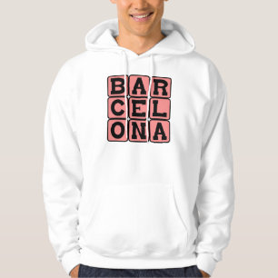 Barcelona, Stad i Spanien Sweatshirt