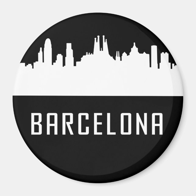 Barcelona | Städer i Spanien Magnet (Framsidan)