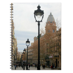 Barcelona Stroll - Portal del Angel - bärbar dator Anteckningsbok